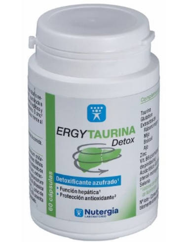 ERGYTAURINA DETOX 60 cápsulas