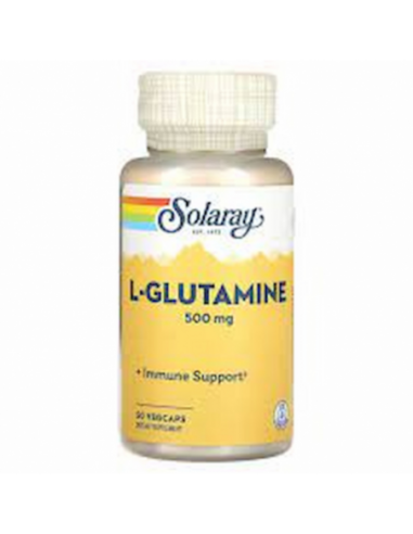 L-GLUTAMINA 500mg, 50 cápsulas