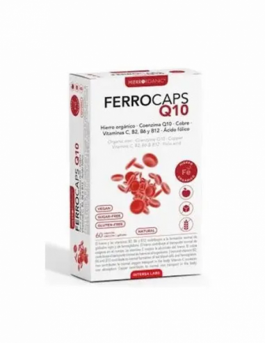 FERROCAPS + Q10 60 cápsulas