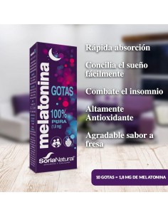 MELATONINA GOTAS PURA 1,8mg... 2