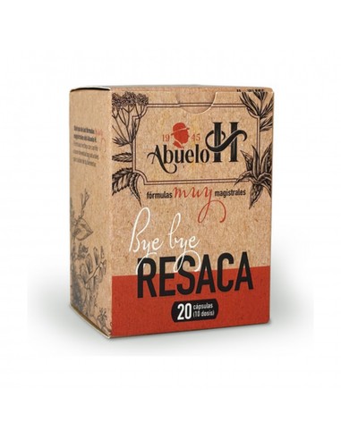 ABUELO H Bye bye resaca 20 cápsulas