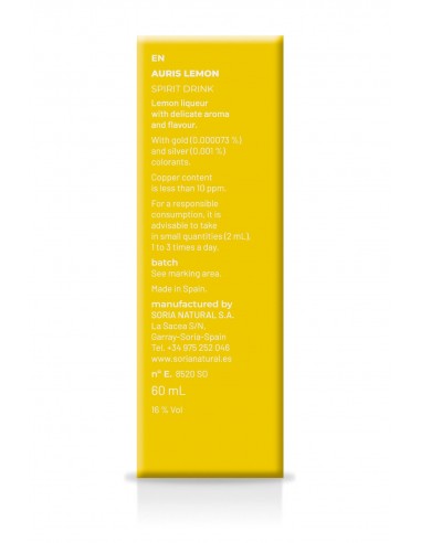 AURIS LEMON 60ml, Soria Natural