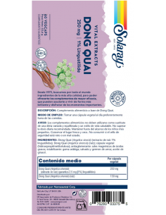 DONG QUAI 60 Cápsulas 2