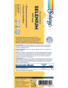 SELENIO 200 miligramos 90... 2