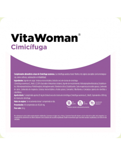 VITAWOMAN CIMIFUGA 60 cápsulas 2