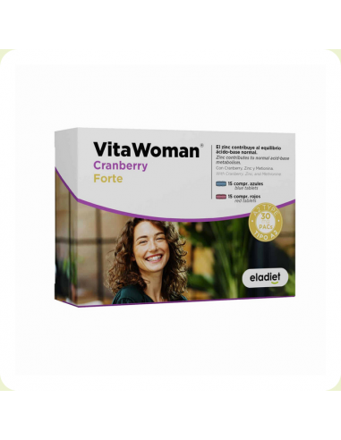 VITAWOMAN CRANBERRY FORTE 30 Cápsulas