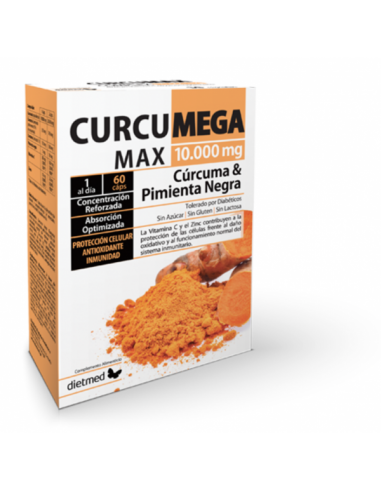 CURCUMEGA MAX 10000mg 60 unidades