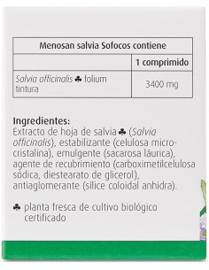 MENOSAN Salvia 30 Comprimidos 2