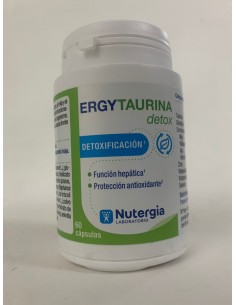 ERGYTAURINA DETOX 60 cápsulas 2