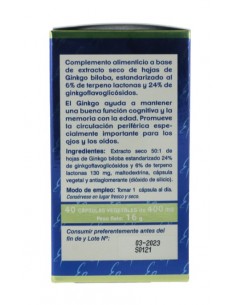 GINKGO en Cápsulas de  40... 2