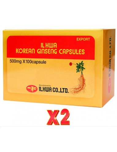 GINSENG 100u BLISTER [PACK-2], Tongil...